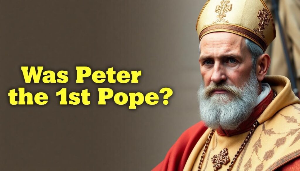 Was Peter the First Pope?
