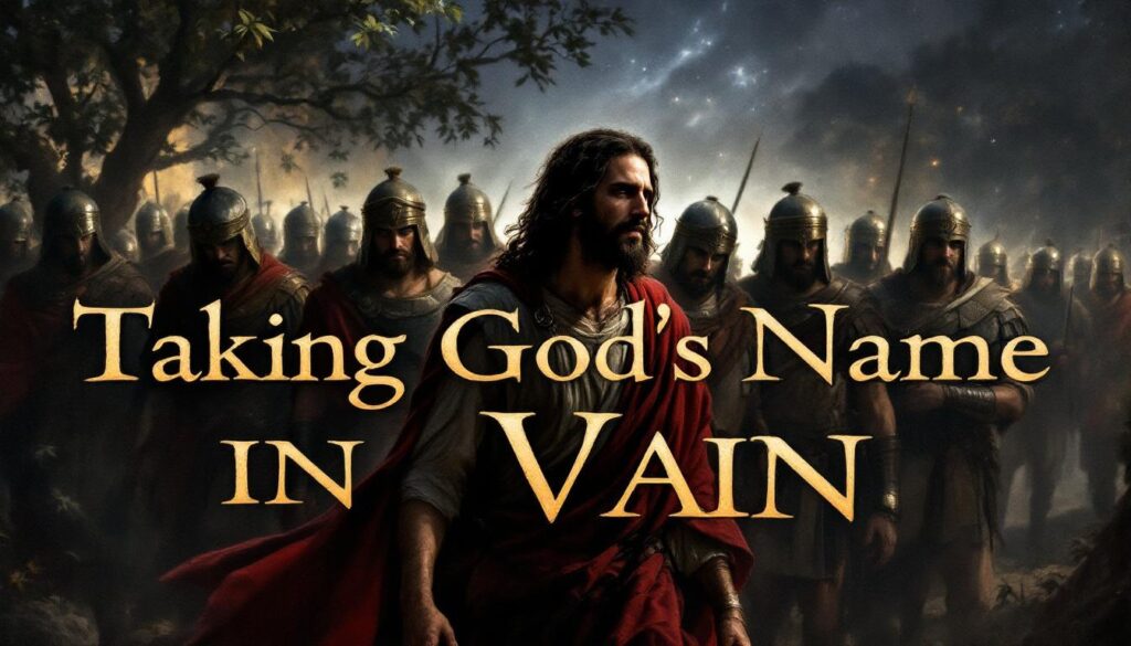 Taking God’s Name in Vain
