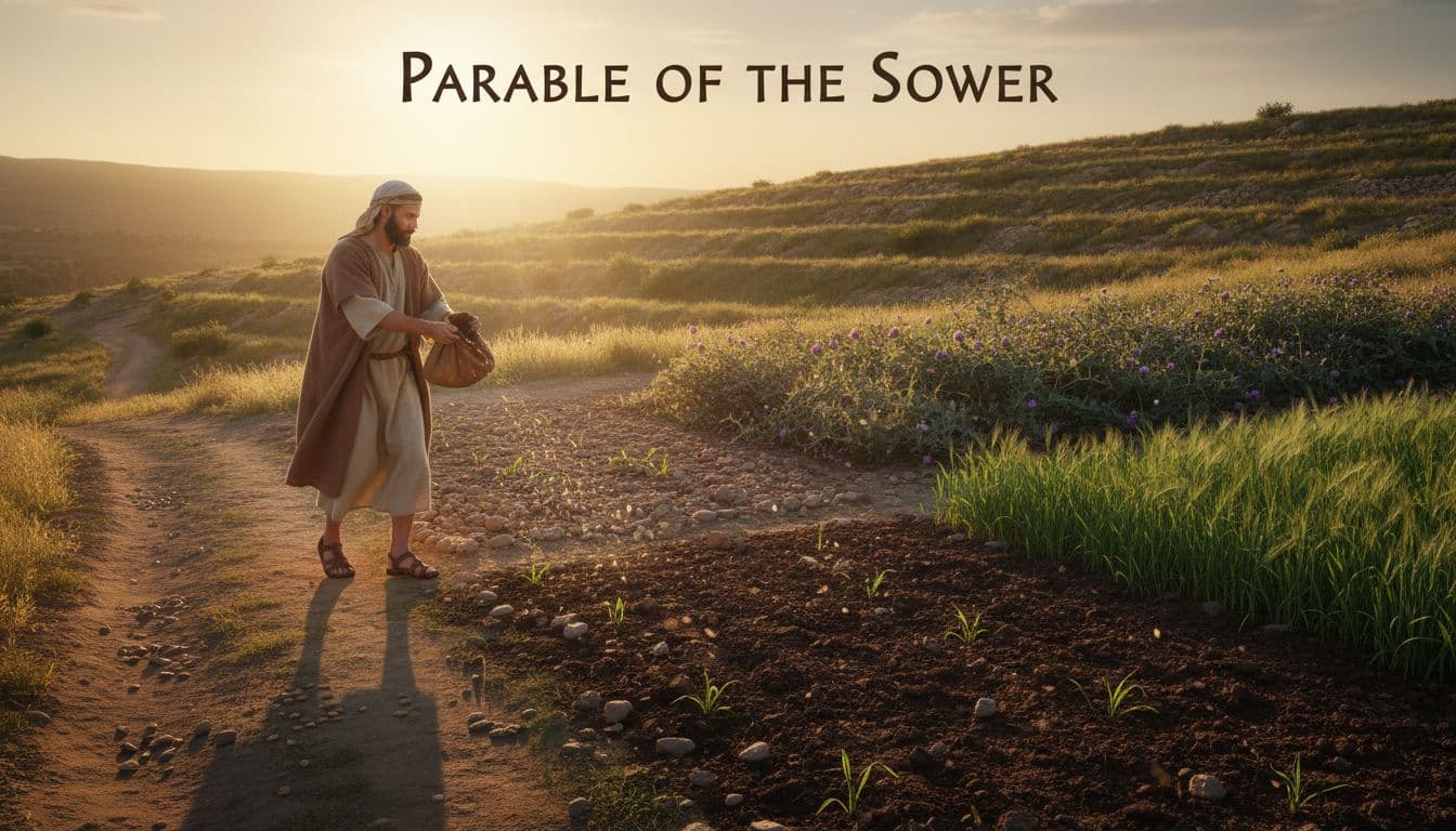 Parable of the Sower: Jesus, Soils, Spiritual Warfare – Matthew 13