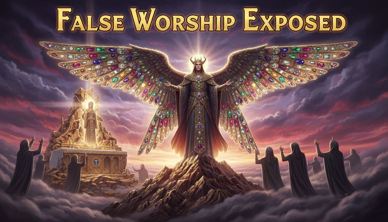 False Worship Exposed: Lucifer, Satan, and God’s Warning – Ezekiel 28:13
