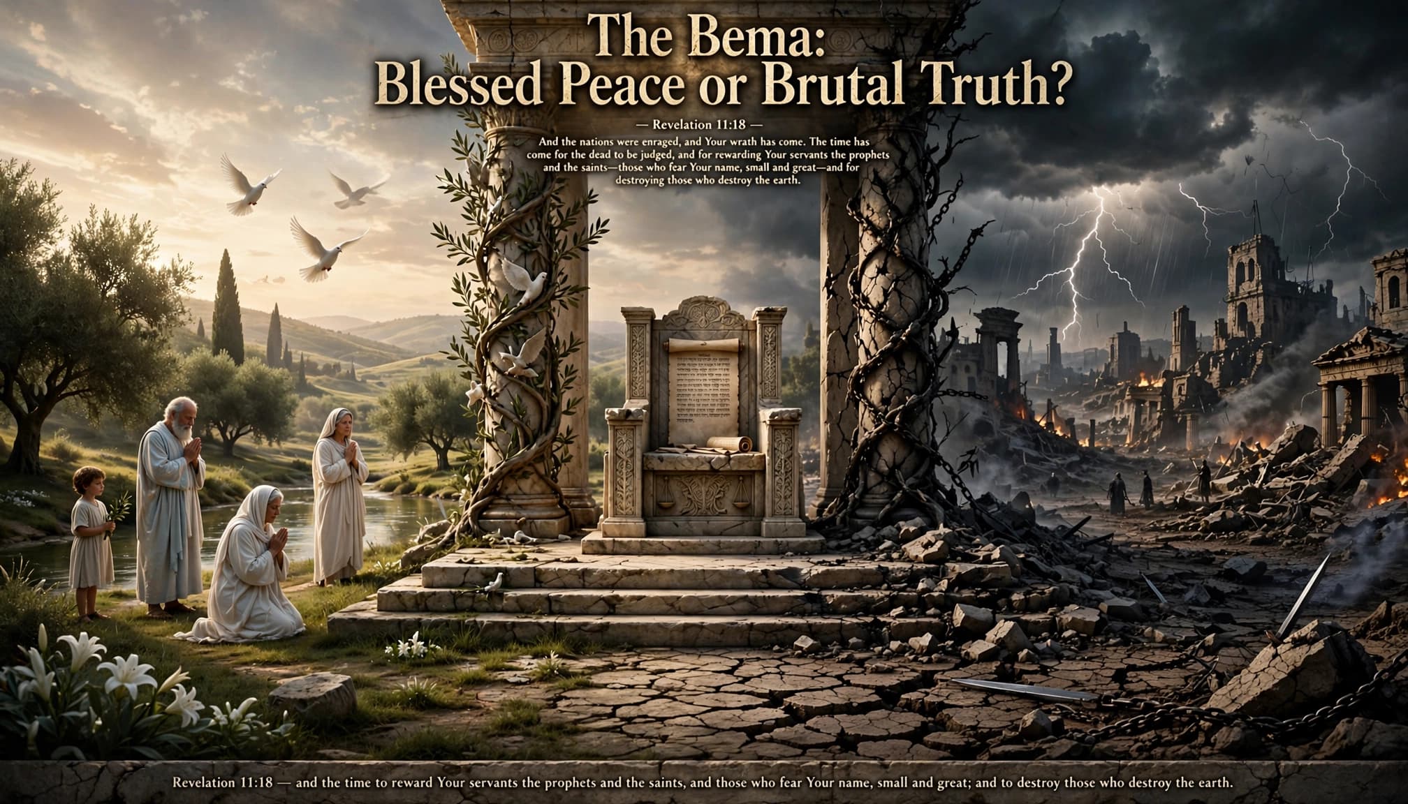 The Bema: Blessed Peace or Brutal Truth? Revelation 11:18