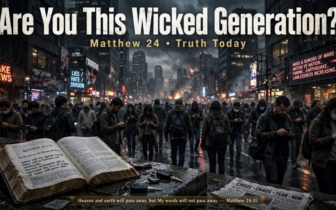 Are You This Wicked Generation? Matthew 24 Truth Today
