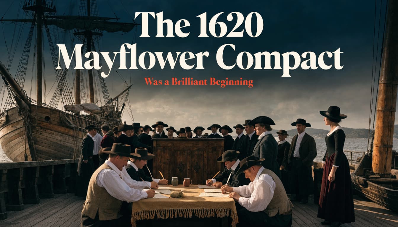 Why the 1620 Mayflower Compact Was a Brilliant Beginning